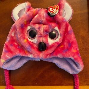 NWT.  TY Beanie Boo Kacey The Koala Bear Winter Plush Hat